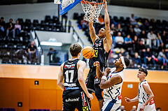 Basketball, Win2Day Superliga 2023/24, Grunddurchgang 11.Runde, Vienna Timberwolves, Flyers Wels, Christopher Ferguson (20)