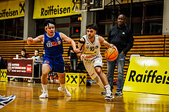 Basketball, Basketball Zweite Liga 2023/24, Grunddurchgang 10.Runde, Mattersburg Rocks, BBU Salzburg, Julian Alper (10)