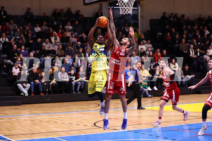 08.12.2023, Graz, Raiffeisen Sportpark Graz, Basketball Superliga 2023/24, Grunddurchgang, Runde 11, UBSC Raiffeisen Graz vs. BC Vienna