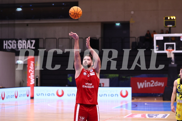 08.12.2023, Graz, Raiffeisen Sportpark Graz, Basketball Superliga 2023/24, Grunddurchgang, Runde 11, UBSC Raiffeisen Graz vs. BC Vienna