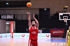 08.12.2023, Graz, Raiffeisen Sportpark Graz, Basketball Superliga 2023/24, Grunddurchgang, Runde 11, UBSC Raiffeisen Graz vs. BC Vienna