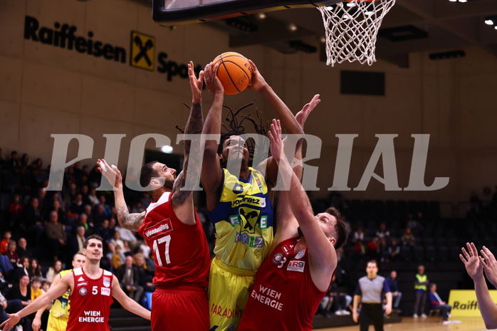 08.12.2023, Graz, Raiffeisen Sportpark Graz, Basketball Superliga 2023/24, Grunddurchgang, Runde 11, UBSC Raiffeisen Graz vs. BC Vienna
