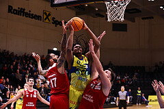 08.12.2023, Graz, Raiffeisen Sportpark Graz, Basketball Superliga 2023/24, Grunddurchgang, Runde 11, UBSC Raiffeisen Graz vs. BC Vienna