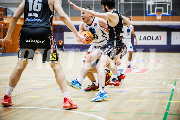 Basketball, Win2Day Superliga 2023/24, Grunddurchgang 11.Runde, Vienna Timberwolves, Flyers Wels, Jonas John (99)