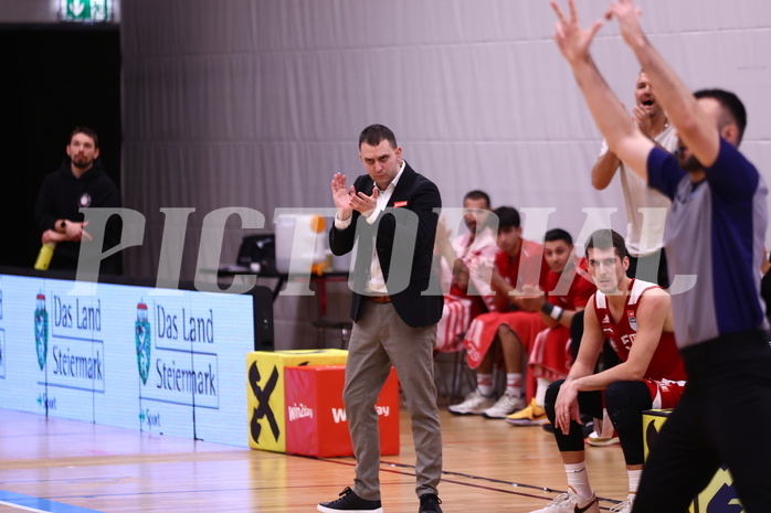 08.12.2023, Graz, Raiffeisen Sportpark Graz, Basketball Superliga 2023/24, Grunddurchgang, Runde 11, UBSC Raiffeisen Graz vs. BC Vienna