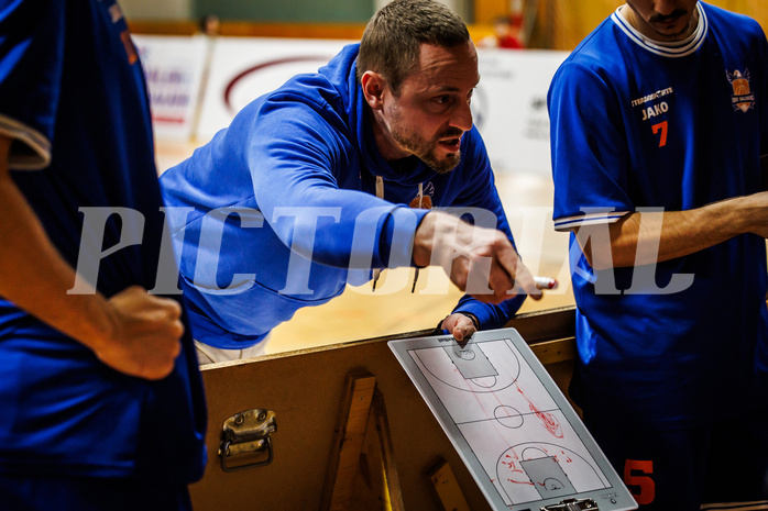 Basketball, Basketball Zweite Liga 2023/24, Grunddurchgang 10.Runde, Mattersburg Rocks, BBU Salzburg, C. Ponz (Head Coach)