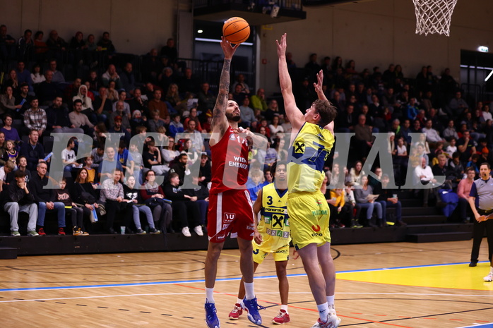 08.12.2023, Graz, Raiffeisen Sportpark Graz, Basketball Superliga 2023/24, Grunddurchgang, Runde 11, UBSC Raiffeisen Graz vs. BC Vienna