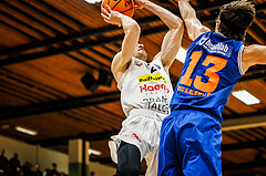Basketball, Basketball Zweite Liga 2023/24, Grunddurchgang 10.Runde, Mattersburg Rocks, BBU Salzburg, Evgenios Sergienko (2)