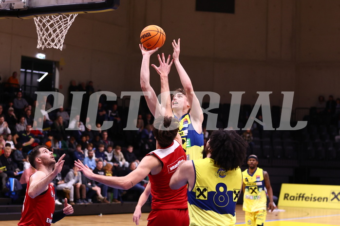 08.12.2023, Graz, Raiffeisen Sportpark Graz, Basketball Superliga 2023/24, Grunddurchgang, Runde 11, UBSC Raiffeisen Graz vs. BC Vienna