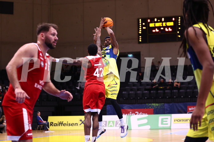 08.12.2023, Graz, Raiffeisen Sportpark Graz, Basketball Superliga 2023/24, Grunddurchgang, Runde 11, UBSC Raiffeisen Graz vs. BC Vienna