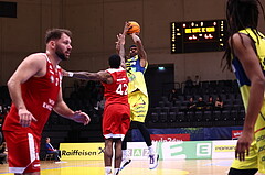 08.12.2023, Graz, Raiffeisen Sportpark Graz, Basketball Superliga 2023/24, Grunddurchgang, Runde 11, UBSC Raiffeisen Graz vs. BC Vienna