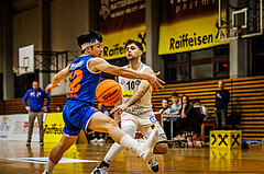 Basketball, Basketball Zweite Liga 2023/24, Grunddurchgang 10.Runde, Mattersburg Rocks, BBU Salzburg, Julian Alper (10)