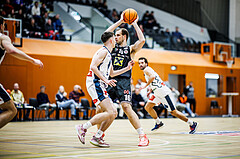 Basketball, Win2Day Superliga 2023/24, Grunddurchgang 11.Runde, Vienna Timberwolves, Flyers Wels, Renato Poljak (16)
