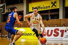 Basketball, Basketball Zweite Liga 2023/24, Grunddurchgang 10.Runde, Mattersburg Rocks, BBU Salzburg, Evgenios Sergienko (2)