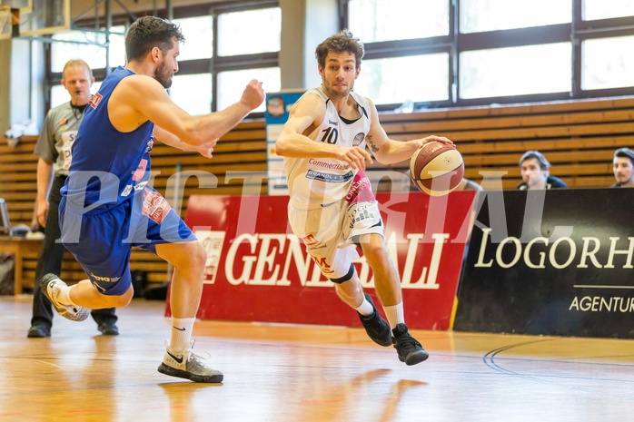 Basketball, 2.Bundesliga, Playoff VF Spiel 1, Mattersburg Rocks, Vienna D.C. Timberwolves, Jan NICOLI (10)