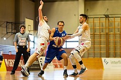 Basketball, 2.Bundesliga, Playoff VF Spiel 1, Mattersburg Rocks, Vienna D.C. Timberwolves, Melih Senyurt (10)