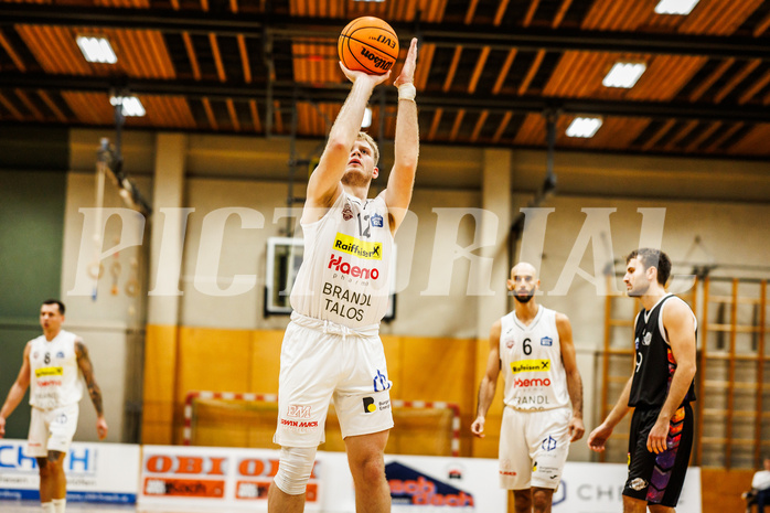 Basketball, Basketball Zweite Liga 2024/25, Grunddurchgang 4.Runde, Mattersburg Rocks, Vienna United, Asdren Drew Koka (12)