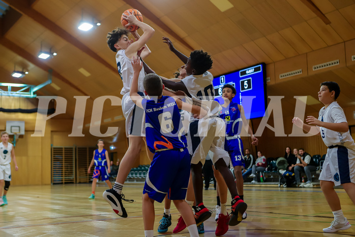19.10.2024 Österreichischer Basketballverband 2024/25, SLMU14, Vienna Timberwolves vs. FCN Raiffeisen Baskets Wels

