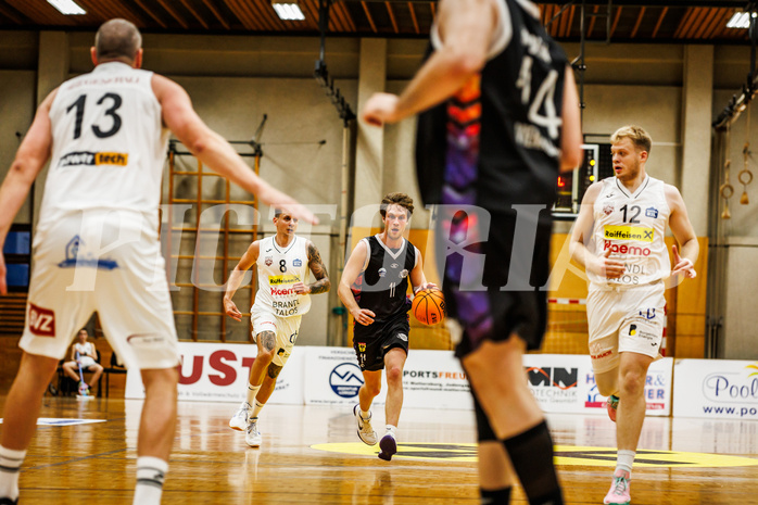 Basketball, Basketball Zweite Liga 2024/25, Grunddurchgang 4.Runde, Mattersburg Rocks, Vienna United, Marius Witzmann (11)
