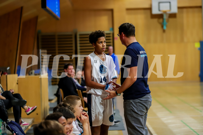 19.10.2024 Österreichischer Basketballverband 2024/25, SLMU14, Vienna Timberwolves vs. FCN Raiffeisen Baskets Wels

