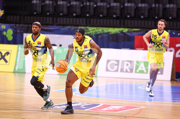 18.10.2024, Graz, Raiffeisen Sportpark Graz, Basketball Superliga 2024/25, Grunddurchgang, Runde 4, UBSC Raiffeisen Graz - BK IMMOunited Dukes