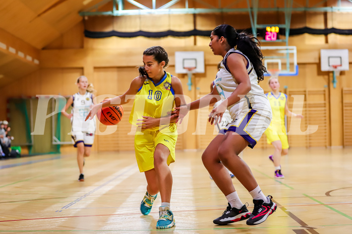 19.10.2024 Österreichischer Basketballverband 2024/25, SLWU16, WAT 3 Capricorns vs. UBBC Herzogenburg