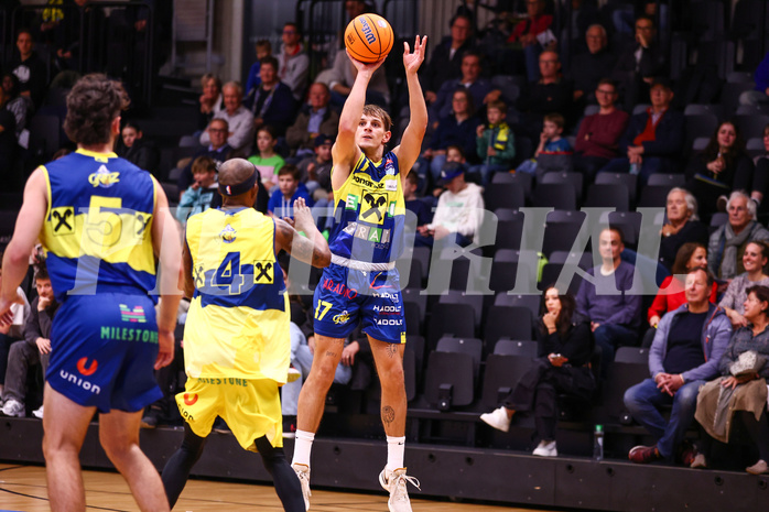 18.10.2024, Graz, Raiffeisen Sportpark Graz, Basketball Superliga 2024/25, Grunddurchgang, Runde 4, UBSC Raiffeisen Graz - BK IMMOunited Dukes