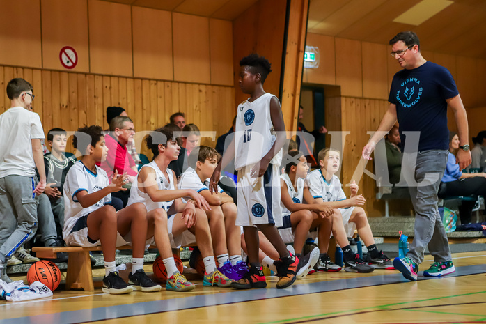 19.10.2024 Österreichischer Basketballverband 2024/25, SLMU14, Vienna Timberwolves vs. FCN Raiffeisen Baskets Wels

