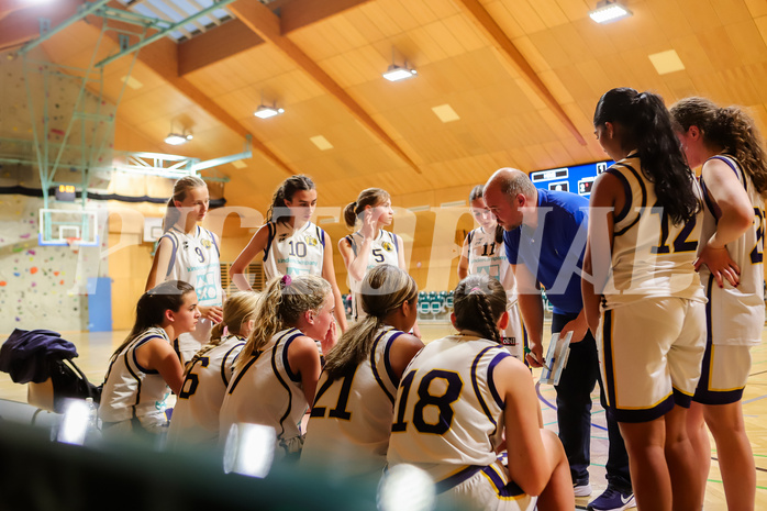 19.10.2024 Österreichischer Basketballverband 2024/25, SLWU16, WAT 3 Capricorns vs. UBBC Herzogenburg