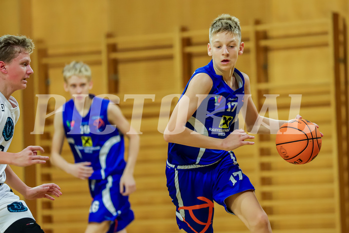 19.10.2024 Österreichischer Basketballverband 2024/25, SLMU14, Vienna Timberwolves vs. FCN Raiffeisen Baskets Wels

