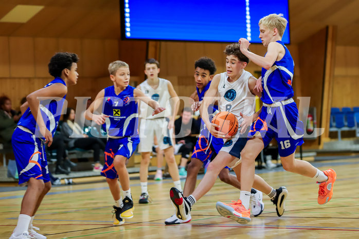 19.10.2024 Österreichischer Basketballverband 2024/25, SLMU14, Vienna Timberwolves vs. FCN Raiffeisen Baskets Wels

