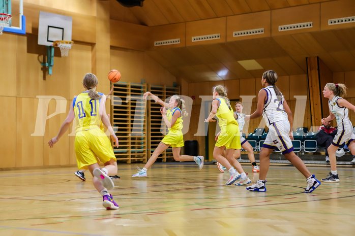 19.10.2024 Österreichischer Basketballverband 2024/25, SLWU16, WAT 3 Capricorns vs. UBBC Herzogenburg
