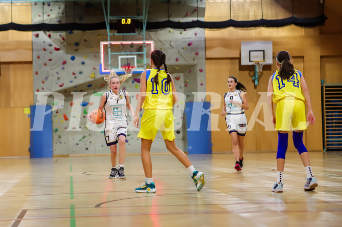 19.10.2024 Österreichischer Basketballverband 2024/25, SLWU16, WAT 3 Capricorns vs. UBBC Herzogenburg