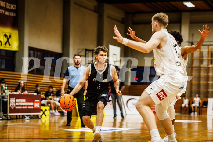 Basketball, Basketball Zweite Liga 2024/25, Grunddurchgang 4.Runde, Mattersburg Rocks, Vienna United, David Wrumnig (6)
