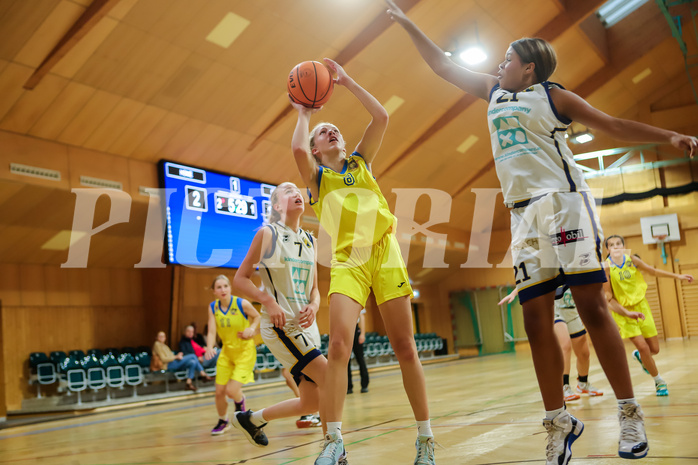 19.10.2024 Österreichischer Basketballverband 2024/25, SLWU16, WAT 3 Capricorns vs. UBBC Herzogenburg