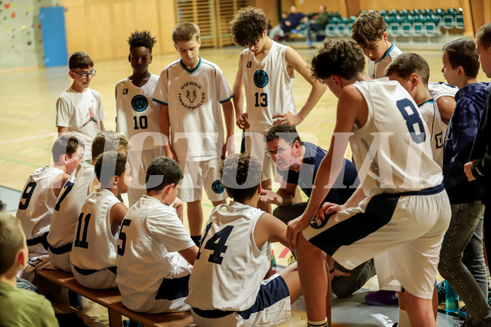 19.10.2024 Österreichischer Basketballverband 2024/25, SLMU14, Vienna Timberwolves vs. FCN Raiffeisen Baskets Wels

