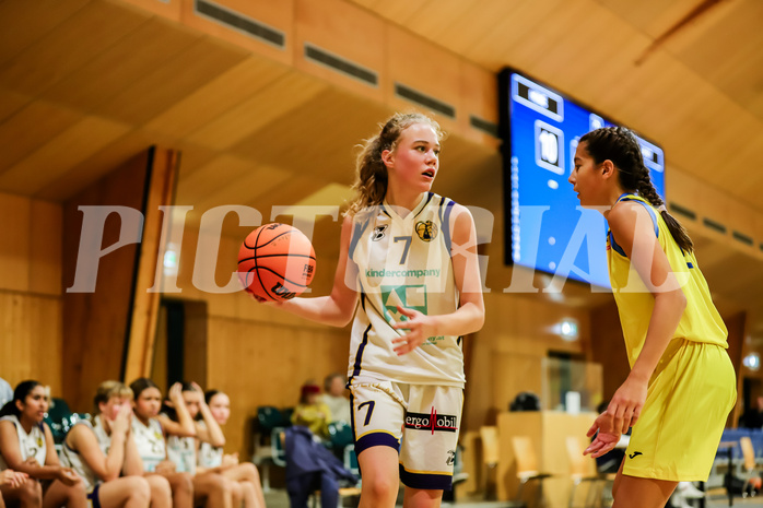 19.10.2024 Österreichischer Basketballverband 2024/25, SLWU16, WAT 3 Capricorns vs. UBBC Herzogenburg