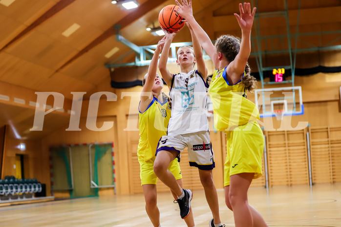 19.10.2024 Österreichischer Basketballverband 2024/25, SLWU16, WAT 3 Capricorns vs. UBBC Herzogenburg