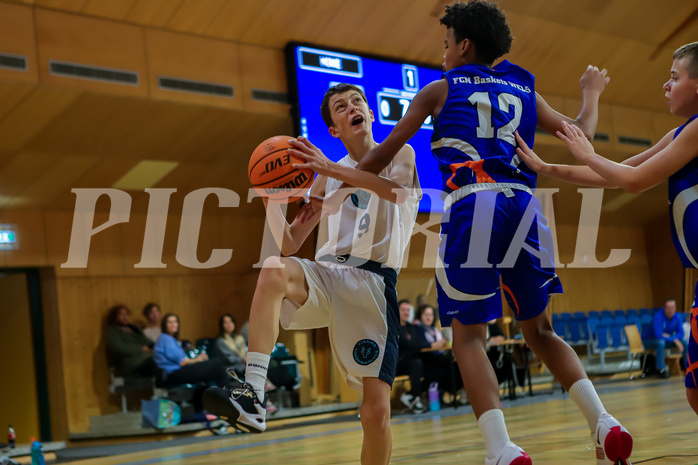 19.10.2024 Österreichischer Basketballverband 2024/25, SLMU14, Vienna Timberwolves vs. FCN Raiffeisen Baskets Wels

