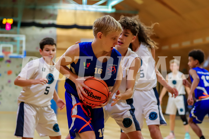 19.10.2024 Österreichischer Basketballverband 2024/25, SLMU14, Vienna Timberwolves vs. FCN Raiffeisen Baskets Wels

