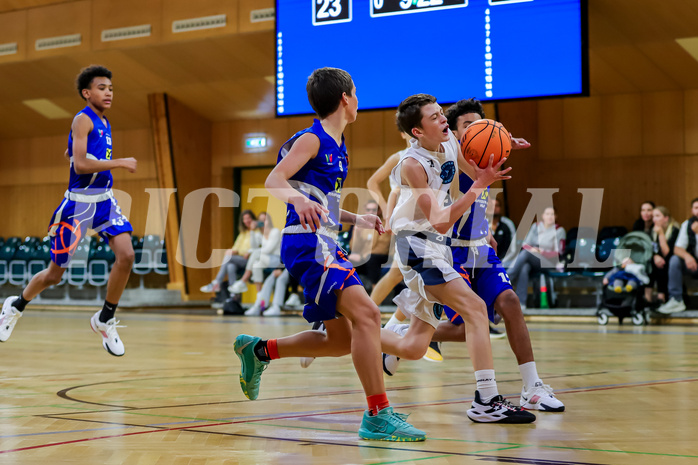 19.10.2024 Österreichischer Basketballverband 2024/25, SLMU14, Vienna Timberwolves vs. FCN Raiffeisen Baskets Wels


