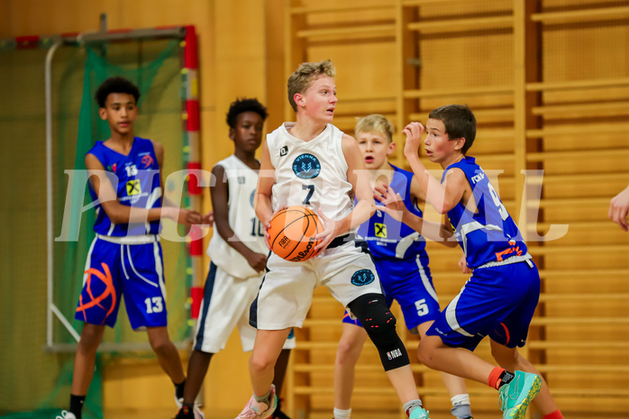 19.10.2024 Österreichischer Basketballverband 2024/25, SLMU14, Vienna Timberwolves vs. FCN Raiffeisen Baskets Wels