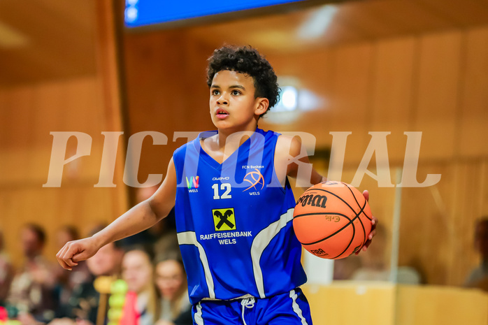 19.10.2024 Österreichischer Basketballverband 2024/25, SLMU14, Vienna Timberwolves vs. FCN Raiffeisen Baskets Wels

