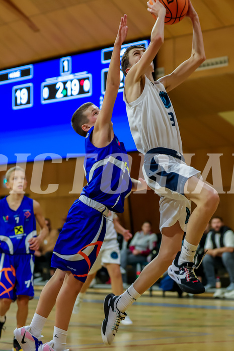 19.10.2024 Österreichischer Basketballverband 2024/25, SLMU14, Vienna Timberwolves vs. FCN Raiffeisen Baskets Wels

