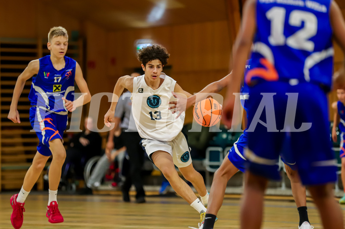 19.10.2024 Österreichischer Basketballverband 2024/25, SLMU14, Vienna Timberwolves vs. FCN Raiffeisen Baskets Wels

