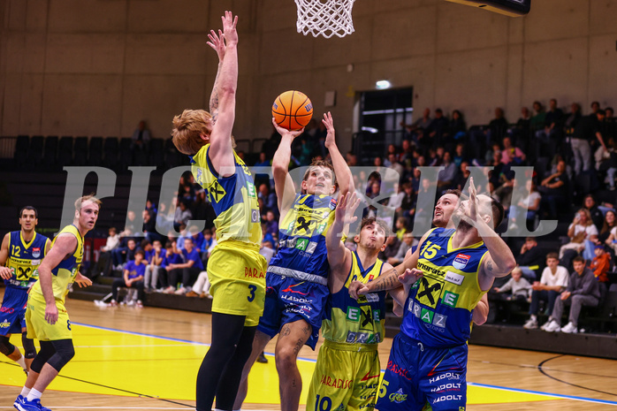 18.10.2024, Graz, Raiffeisen Sportpark Graz, Basketball Superliga 2024/25, Grunddurchgang, Runde 4, UBSC Raiffeisen Graz - BK IMMOunited Dukes