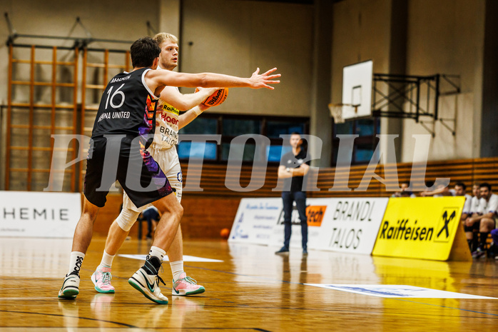 Basketball, Basketball Zweite Liga 2024/25, Grunddurchgang 4.Runde, Mattersburg Rocks, Vienna United, Asdren Drew Koka (12)