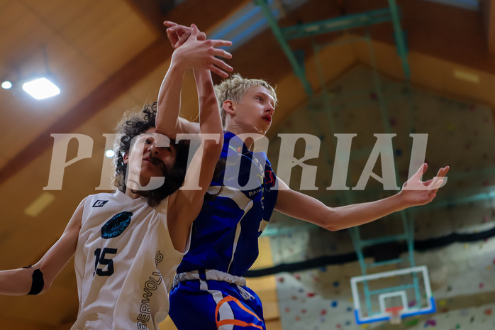 19.10.2024 Österreichischer Basketballverband 2024/25, SLMU14, Vienna Timberwolves vs. FCN Raiffeisen Baskets Wels

