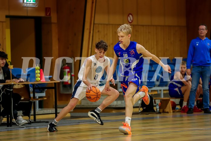 19.10.2024 Österreichischer Basketballverband 2024/25, SLMU14, Vienna Timberwolves vs. FCN Raiffeisen Baskets Wels

