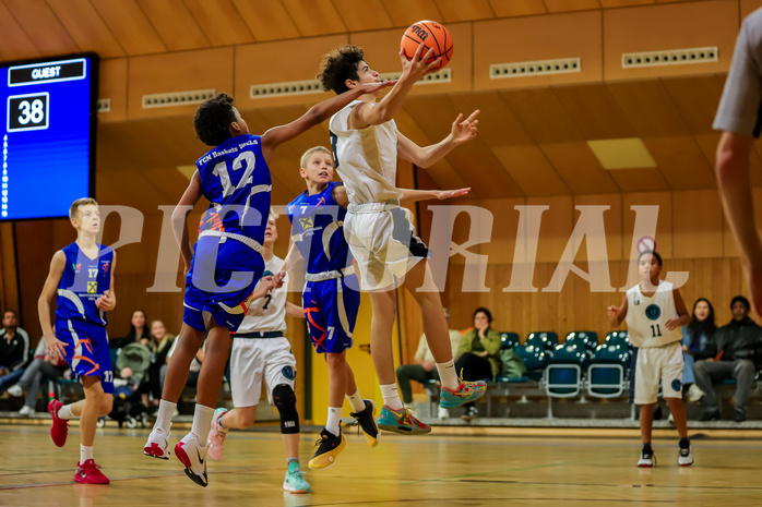 19.10.2024 Österreichischer Basketballverband 2024/25, SLMU14, Vienna Timberwolves vs. FCN Raiffeisen Baskets Wels

